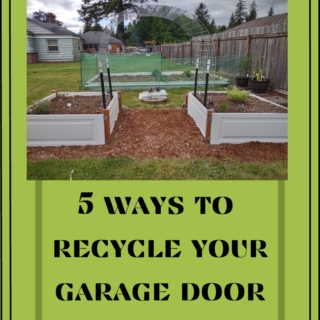 5 ways to recycle your garage door panels