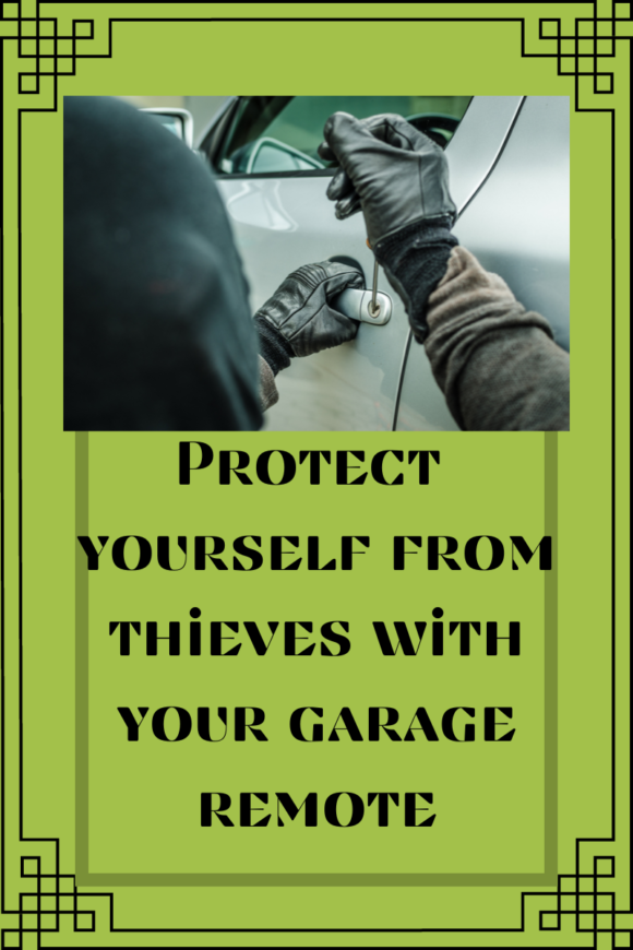 How to Lock your Garage Door Opener