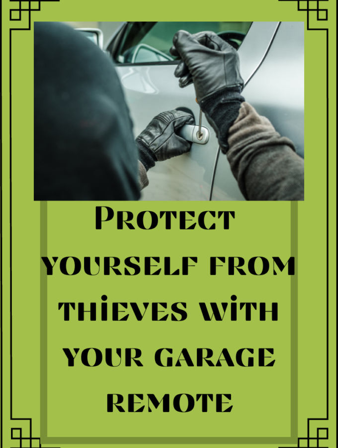 How to Lock your Garage Door Opener