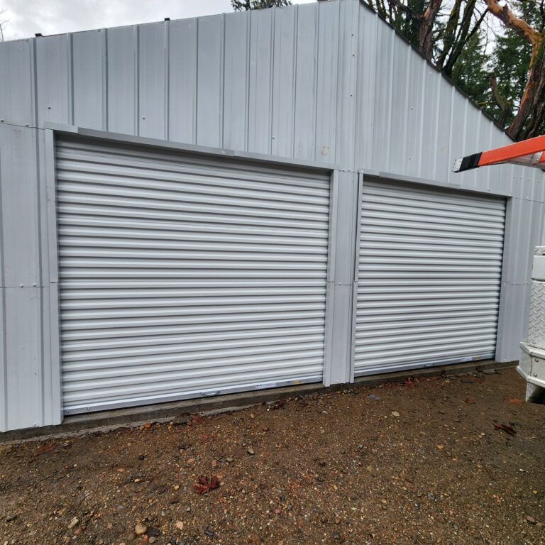 Roll up garage doors Olympia WA Clopay 8x7’4” installation
