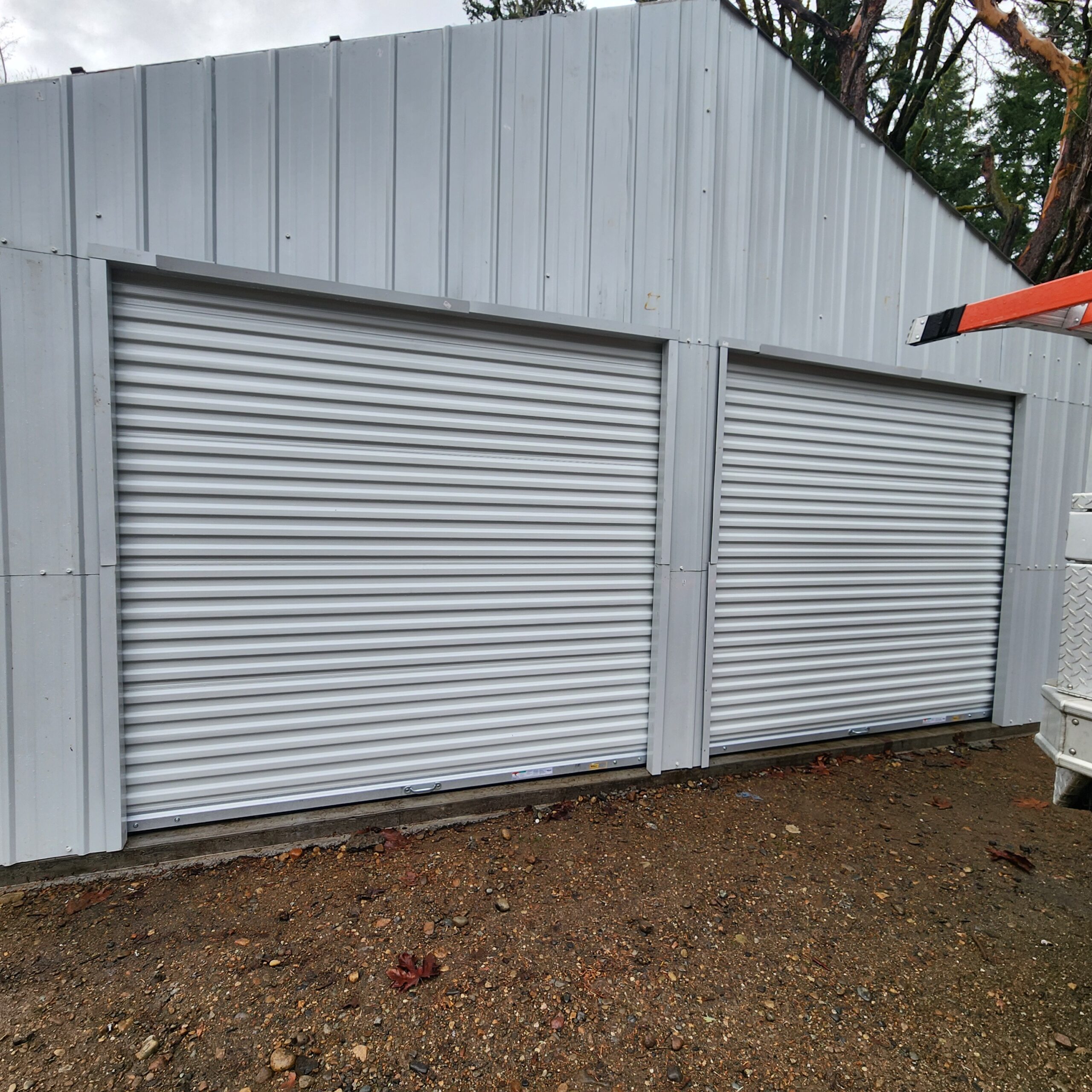 Roll up garage doors Olympia WA Clopay 8x7’4” installation